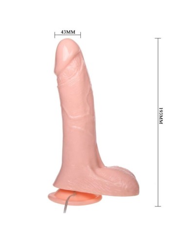 BAILE - INFLATABLE REALISTIC DILDO WITH SUCTION CUP 15 CM