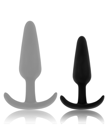 OHMAMA - SILICONE ANAL PLUG WITH SMALL HANDLE
