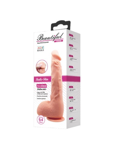 BAILE - REALISTIC DILDO JASON NATURAL 24 CM