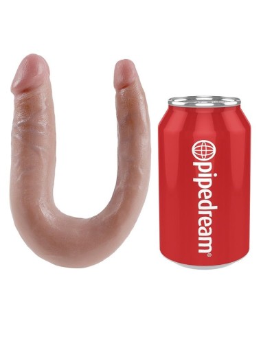 KING COCK - U-SHAPED SMALL DOUBLE TROUBLE FLESH 12.7 CM
