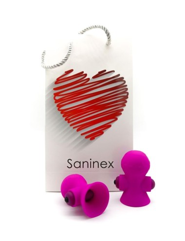 SANINEX SUCTIONER WORLD PINK NIPPLES STIMULATOR