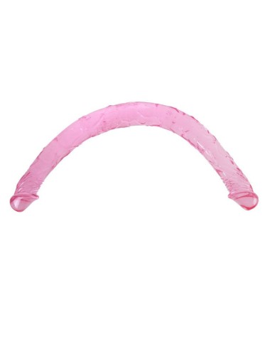 BAILE - PINK DOUBLE DONG 44.5 CM