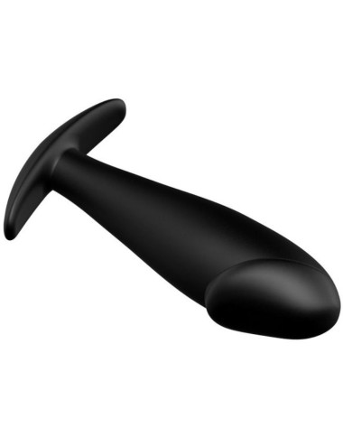 PRETTY LOVE - ANAL PLUG SILICONE PENIS FORM BLACK