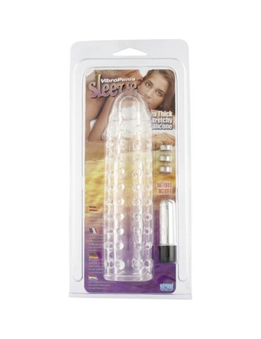 SEVEN CREATIONS - PENIS COVER WITH TRANSPARENT VIBRATION