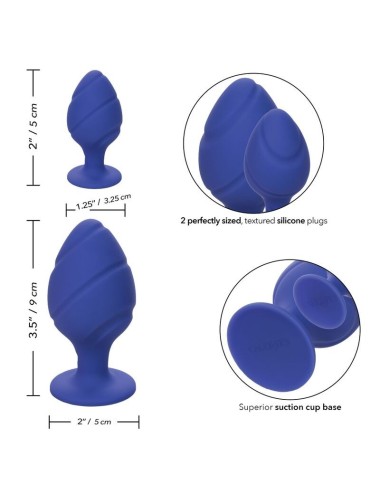 CALEXOTICS - CHEEKY BUTTPLUG PURPLE