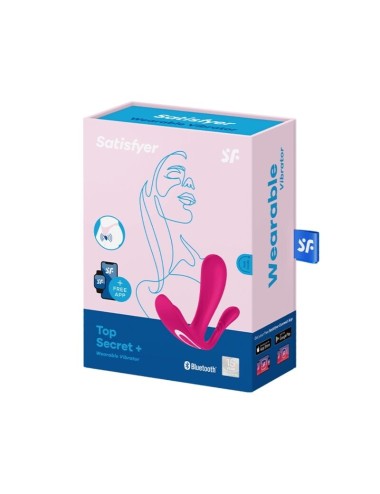 SATISFYER - TOP SECRET + VIBRATOR PINK