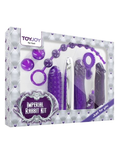 TOYJOY IMPERIAL RABBIT KIT - PURPLE