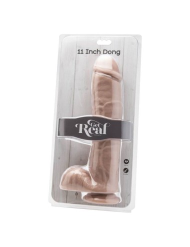 GET REAL - DILDO 28 CM WITH BALLS SKIN