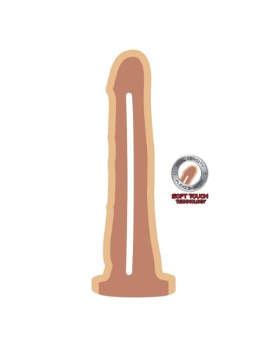 GET REAL - DUAL DENSITY DONG 19 CM SKIN