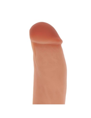 GET REAL - SILICONE DILDO 18 CM W BALLS SKIN