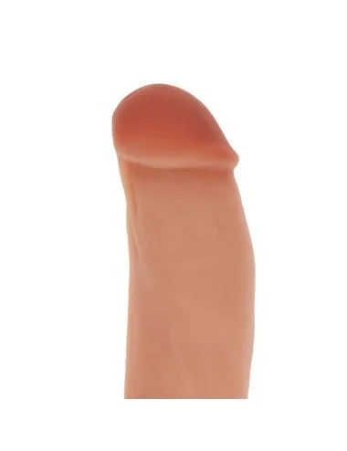 GET REAL - SILICONE DILDO 18 CM W BALLS SKIN