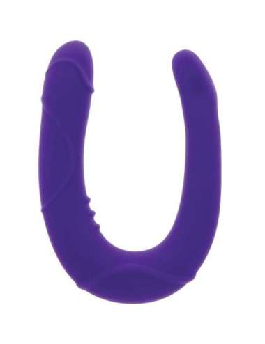 GET REAL - VOGUE MINI DOUBLE DONG PURPLE