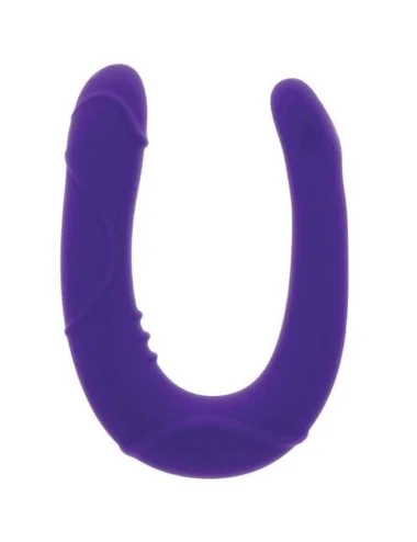GET REAL - VOGUE MINI DOUBLE DONG PURPLE