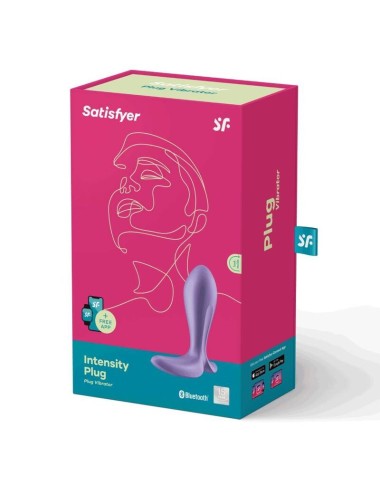 SATISFYER INTENSITY PLUG - PURPLE