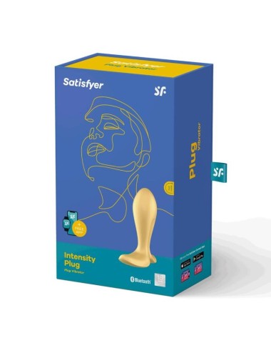 SATISFYER INTENSITY PLUG - PURPLE