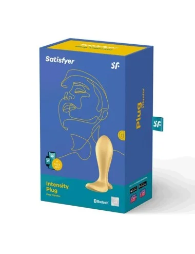 SATISFYER INTENSITY PLUG - PURPLE