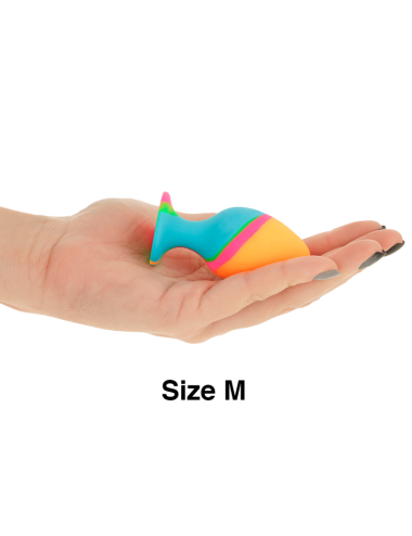 INTENSE - MULTICOLORED SILICONE PLUG SET
