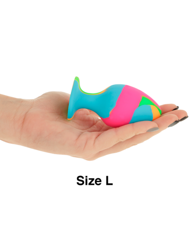 INTENSE - MULTICOLORED SILICONE PLUG SET