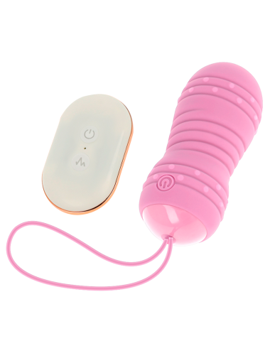OHMAMA REMOTE CONTROL ROTATING EGG 7 PATTERNS  - PINK