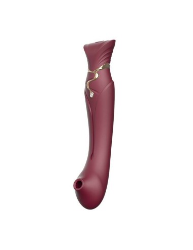 ZALO - QUEEN SET PULSE WAVE CLIT STIM RED