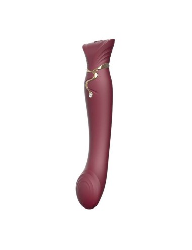 ZALO - QUEEN SET PULSE WAVE CLIT STIM RED