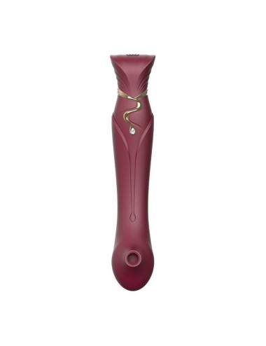 ZALO - QUEEN SET PULSE WAVE CLIT STIM RED