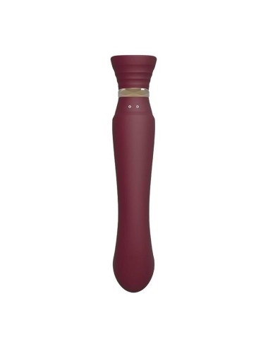 ZALO - QUEEN SET PULSE WAVE CLIT STIM RED
