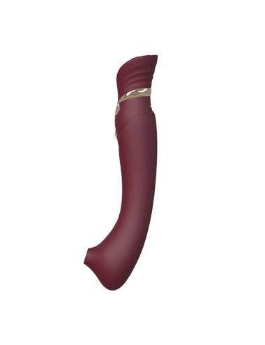 ZALO - QUEEN SET PULSE WAVE CLIT STIM RED