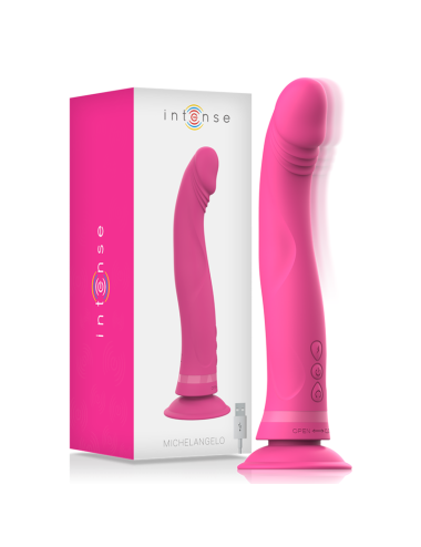 INTENSE - MICHELANGELO DILDO VIBRATOR SILICONE PINK