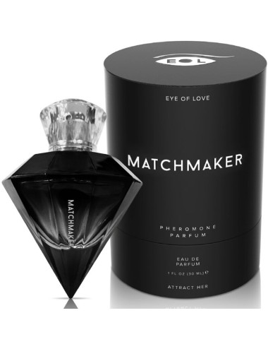 EYE OF LOVE - MATCHMAKER BLACK DIAMOND   PHEROMONE PERFUME ATTRACT HER 30ML