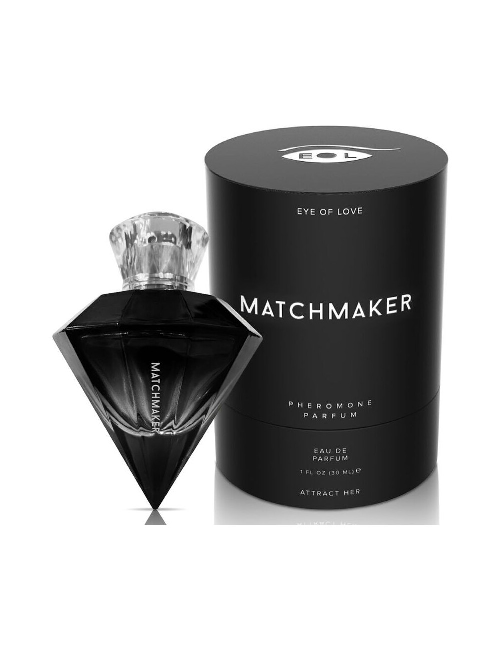 EYE OF LOVE - MATCHMAKER BLACK DIAMOND PHEROMONE PERFUME ATTRACT HER 30ML EYE OF LOVE - MATCHMAKER BLACK DIAMOND PHEROMONE PERFUME ATTRACT HER 30ML