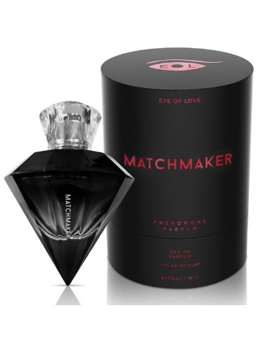 EYE OF LOVE - MATCHMAKER BLACK DIAMOND PHEROMONE PERFUME ATTRACT HIM 30ML