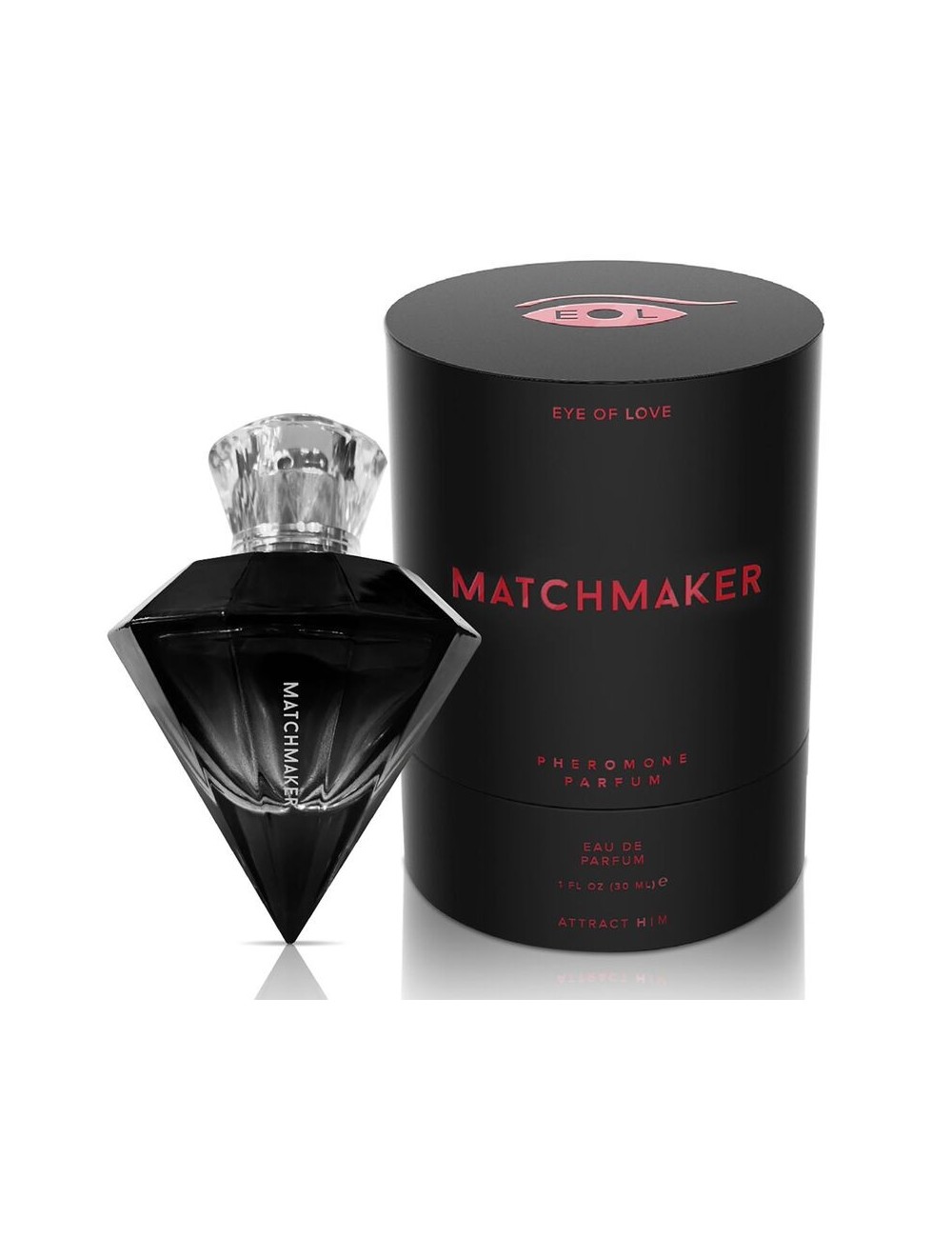 EYE OF LOVE - MATCHMAKER BLACK DIAMOND PHEROMONE PERFUME ATTRACT HIM 30ML