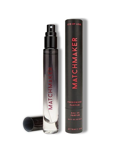 EYE OF LOVE - MATCHMAKER BLACK DIAMOND PHEROMONE PERFUME ATTRACT HIM 10ML