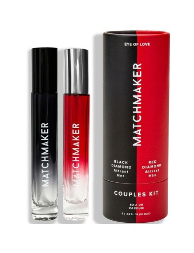 EYE OF LOVE - MATCHMAKER  PHEROMONE 2PC SET COUPLES KIT ATTRACT HER & HIM 20ML