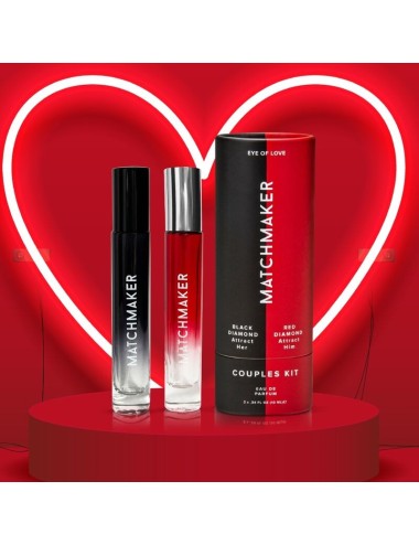 EYE OF LOVE - MATCHMAKER  PHEROMONE 2PC SET COUPLES KIT ATTRACT HER & HIM 20ML