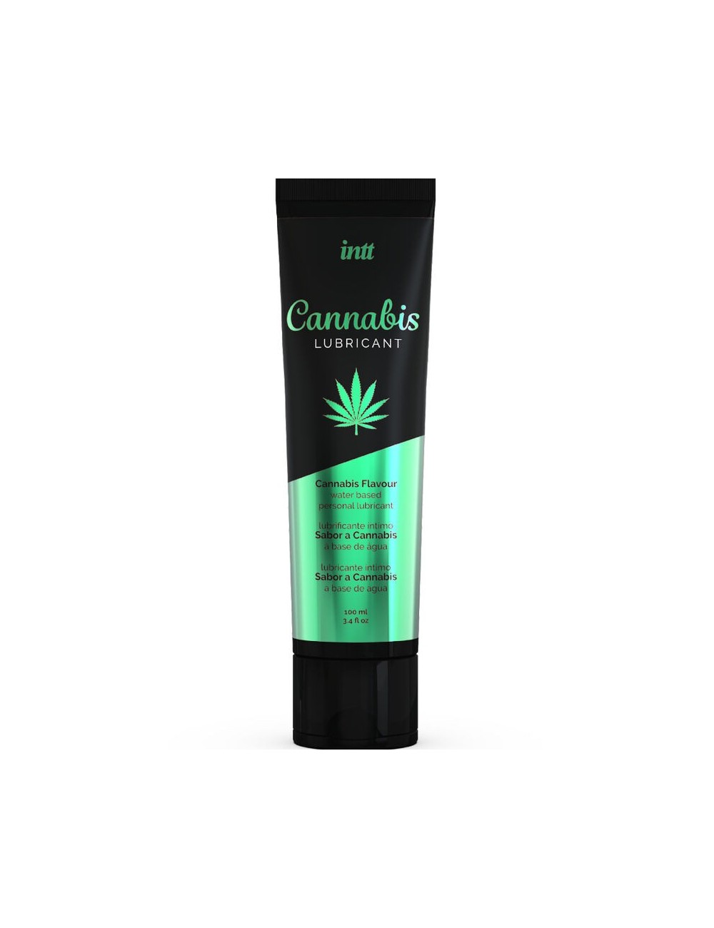 INTT - WATER-BASED INTIMATE LUBRICANT WITH CANNABIS FLAVOR