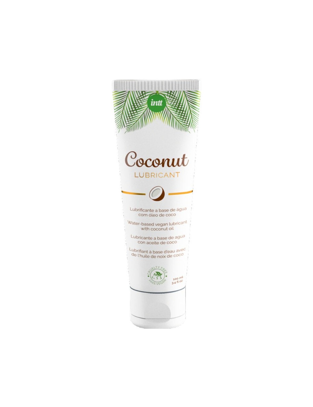 INTT - VEGAN WATER-BASED LUBRICANT WITH INTENSE COCONUT FLAVOR