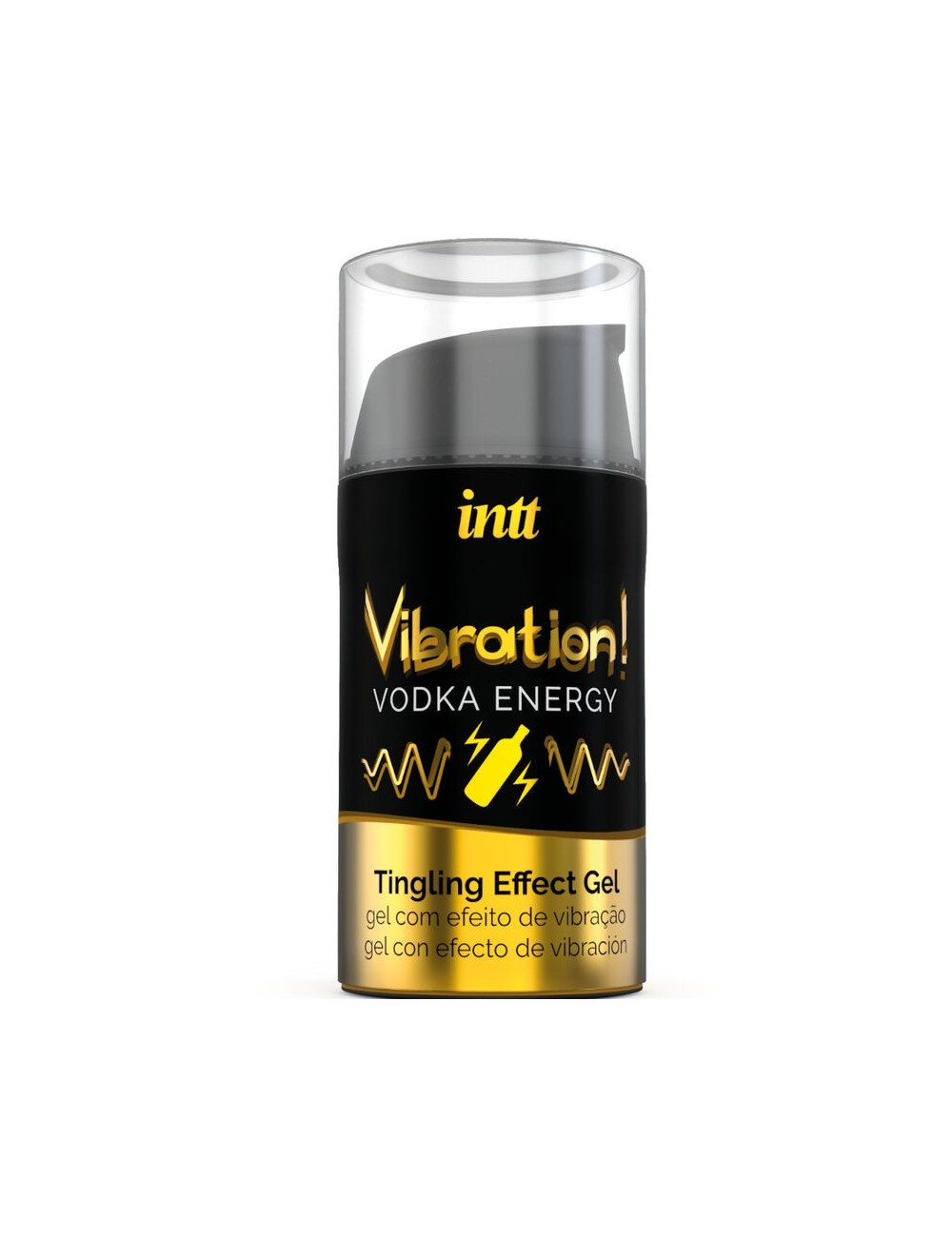 INTT - POWERFUL INTIMATE STIMULANT LIQUID VIBRATING GEL VODKA 15ML