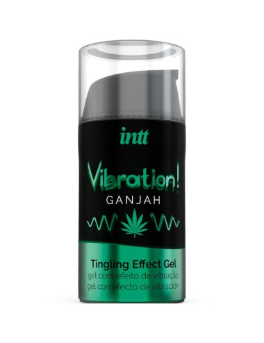 INTT - POWERFUL INTIMATE STIMULANT LIQUID VIBRATING GEL CANNABIS 15ML