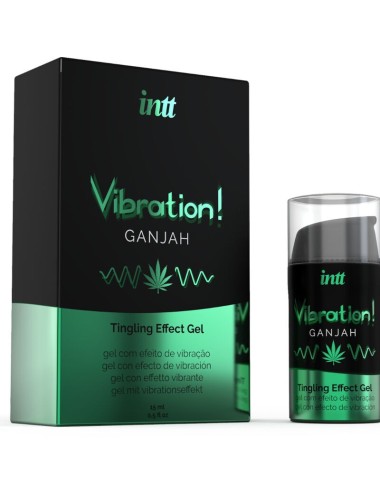 INTT - POWERFUL INTIMATE STIMULANT LIQUID VIBRATING GEL CANNABIS 15ML