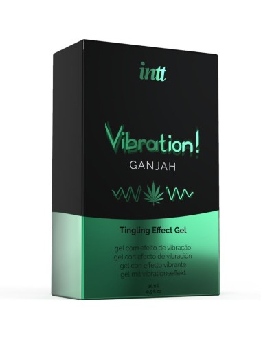 INTT - POWERFUL INTIMATE STIMULANT LIQUID VIBRATING GEL CANNABIS 15ML