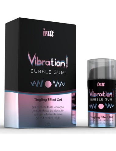 INTT - POWERFUL INTIMATE STIMULANT LIQUID VIBRATING GUM GUM 15ML