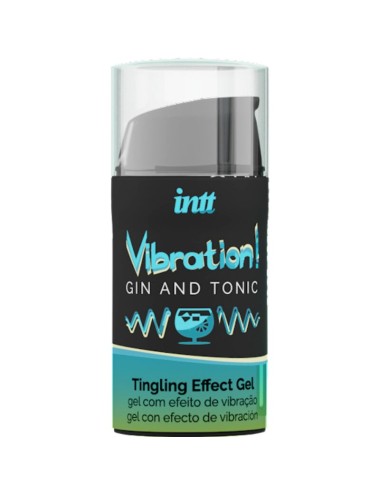 INTT - POWERFUL INTIMATE STIMULANT LIQUID VIBRATING GEL GIN & TONIC 15ML