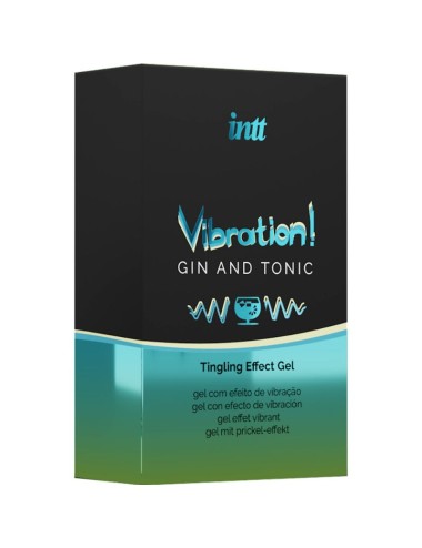 INTT - POWERFUL INTIMATE STIMULANT LIQUID VIBRATING GEL GIN & TONIC 15ML