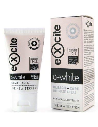 EXCITE - O WHITE BLEACH + CARE INTIMATE AREAS 50 ML