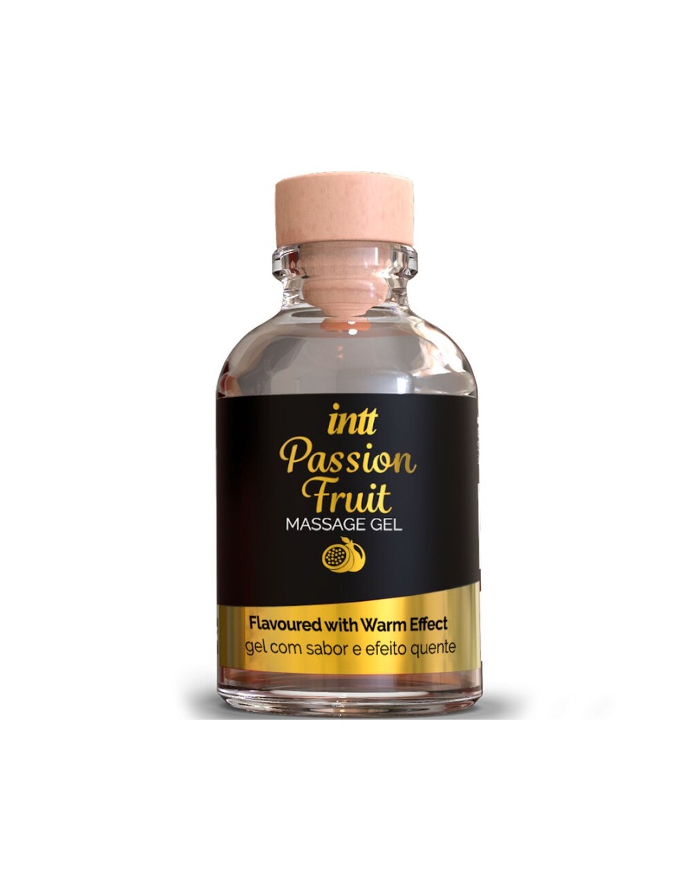 INTT - PASSION FRUIT FLAVORED MASSAGE GEL WITH HEAT EFFECT INTT - PASSION FRUIT FLAVORED MASSAGE GEL WITH HEAT EFFECT