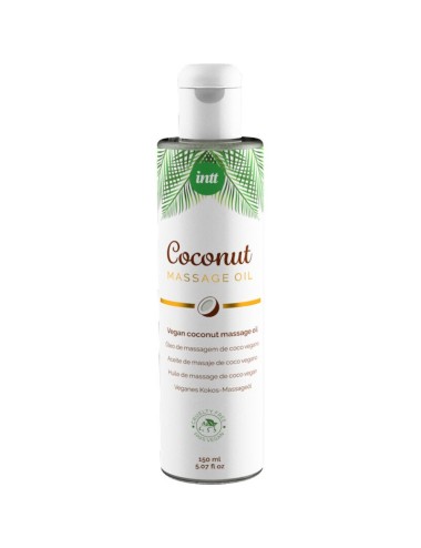 INTT - SWEET VEGAN MASSAGE OIL WITH RELAXING COCONUT FLAVORED