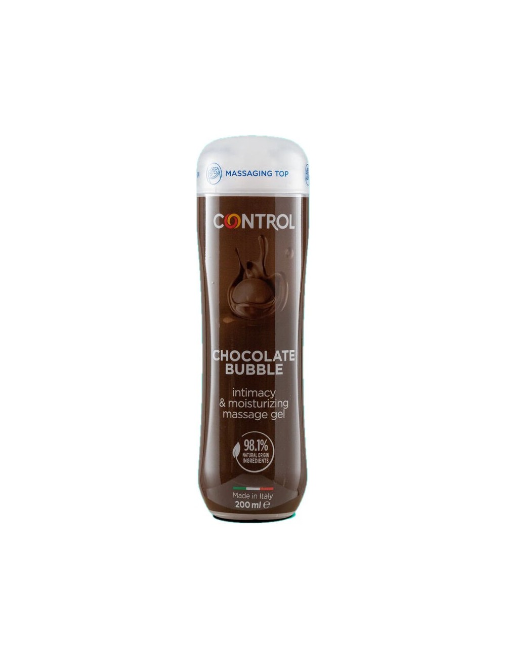CONTROL MASSAGE GEL 3 IN 1 CHOCOLATE BUBBLE 200 ML