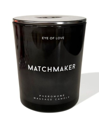 EYE OF LOVE - MATCHMAKER BLACK DIAMOND MASSAGE CANDLE ATTRACT HER 150ML